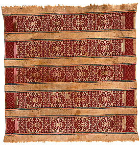   | Ceremonial textile [tampan]