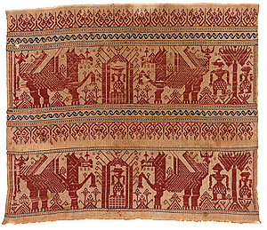   | Ceremonial textile [tampan]