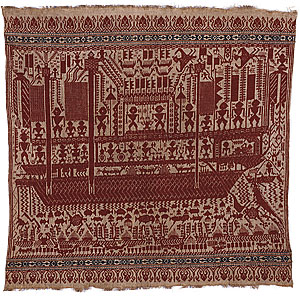   | Ceremonial textile [tampan]