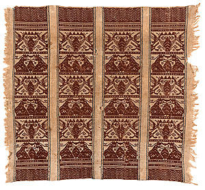   | Ceremonial textile [tampan]