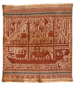   | Ceremonial textile [tampan]