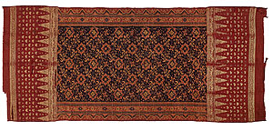   | Ceremonial shoulder cloth [kain limar]