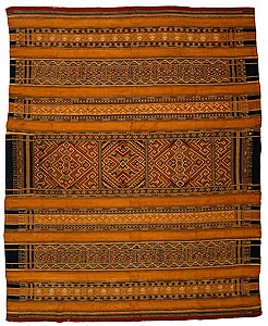   | Woman's ceremonial skirt [tapis tusukan ratu]