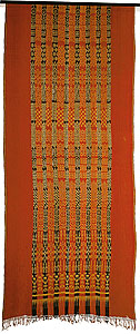   | Ceremonial hanging and shroud [pori lonjong]