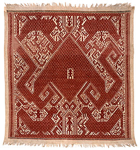   | Ceremonial textile [tampan]