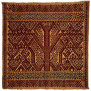   | Ceremonial textile [tampan]