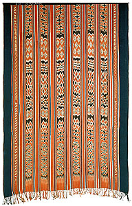   | Ceremonial hanging and shroud [pori lonjong]